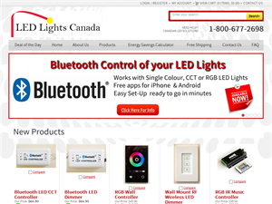 Screenshot of LED Lights Bulbs