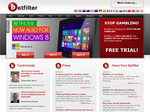 Screenshot of Stop Gambling