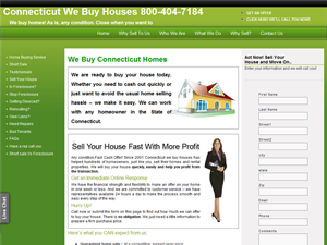 Screenshot of Sell your Property Quickly