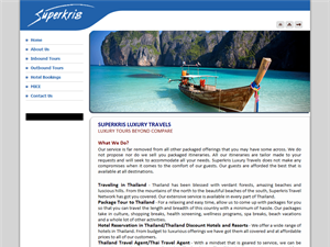 Screenshot of Thailand Tour Packages 