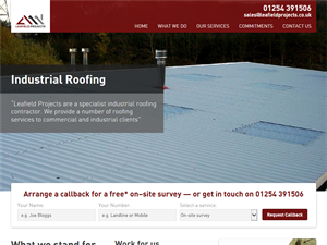 Screenshot of Roofing Cladding