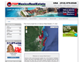 Screenshot of Cancun Real Estate Properties for Sale