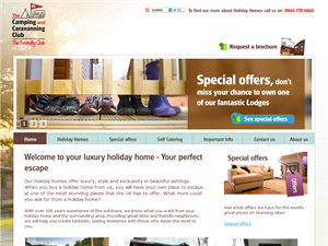 Screenshot of Holiday Lodges