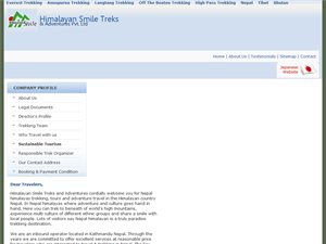 Screenshot of Nepal Trekking & Tour Packages