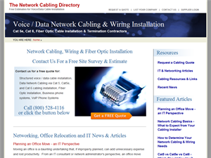 Screenshot of Network Cabling & Wiring