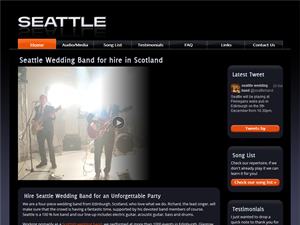 Screenshot of Wedding Bands Scotland