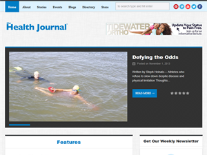 Screenshot of The Health Journal Online