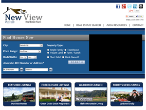 Screenshot of Idaho Real Estate