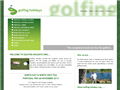 Screenshot of Golfing Holidays Abroad