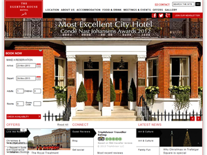 Screenshot of Boutique hotels - London