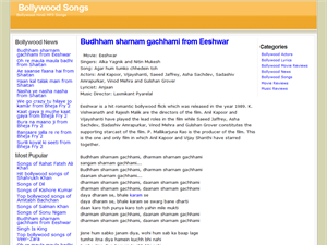 Screenshot of Bollywood Songs