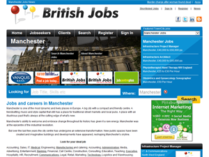 Screenshot of Manchester Job Opportunities