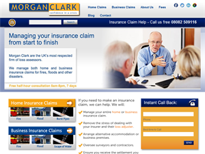 Screenshot of Insurance Claim Management