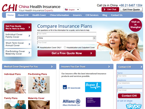 Screenshot of China Medical Insurance