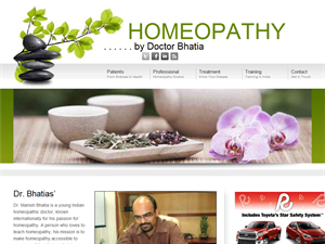 Screenshot of Homeopathic Doctor