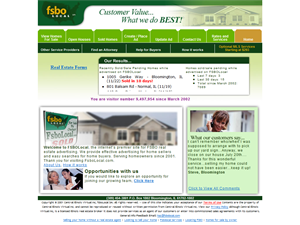 Screenshot of FSBO