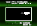 Screenshot of The Musicians Mailing List