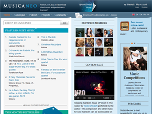 Screenshot of Sheet Music Download