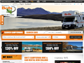 Screenshot of Campervan Hire - Britz