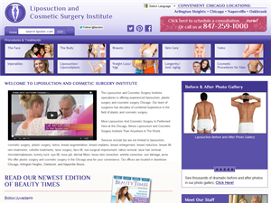 Screenshot of Cosmetic Surgery in Chicago