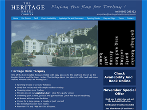 Screenshot of Heritage Hotel Torquay 