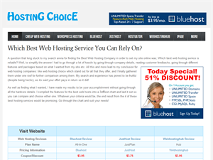 Screenshot of Best Web Hosting