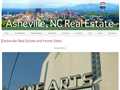 Screenshot of Asheville NC Real Estate