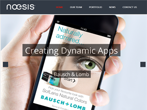 Screenshot of Noesis Design UK