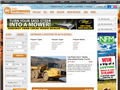 Screenshot of Earthmovers & Excavators for Sale