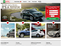 Screenshot of Toyota Rent a Car