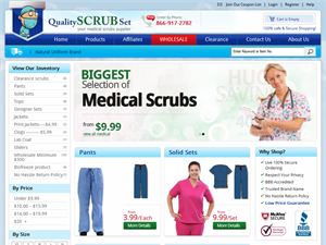 Screenshot of Medical Scrub Sets 