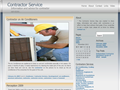 Screenshot of Contractor Service