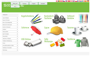 Screenshot of Corporate Gifts &  Apparel SOURCE GmbH