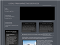 Screenshot of Affordable Marketing Services for Lawyers