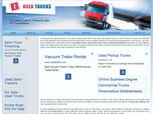 Screenshot of Lifted trucks