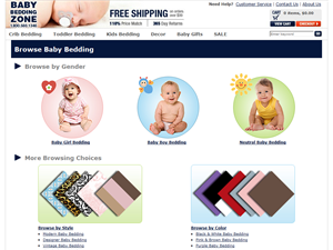 Screenshot of Infant Bedding