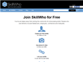 Screenshot of SkillWho.com - Free Professional Networking