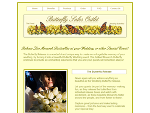 Screenshot of Butterfly Wedding