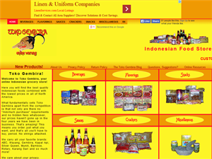 Screenshot of Premiere Indonesian Food Store