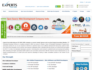 Screenshot of Hire .net programmers