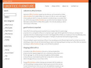 Screenshot of Office Furniture