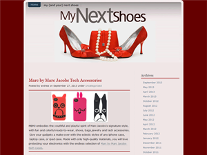 Screenshot of Gucci shoes, Prada shoes, Dolce & Gabbana, Tod's, Hogan shoes gossip and news