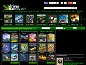 Screenshot of Play Driving Games