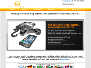 Screenshot of Mobile Net