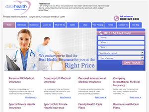 Screenshot of Medical Insurance