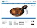 Screenshot of Vigo Industries Kitchen and Bathroom Accessories