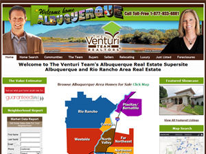 Screenshot of Albuquerque Real Estate