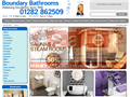 Screenshot of Boundary Bathrooms - Bathroom Accessories