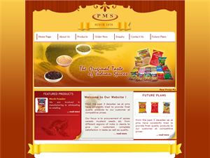 Screenshot of Indian Spices