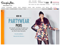 Screenshot of SimplyBe Plus Size Ladies Fashion